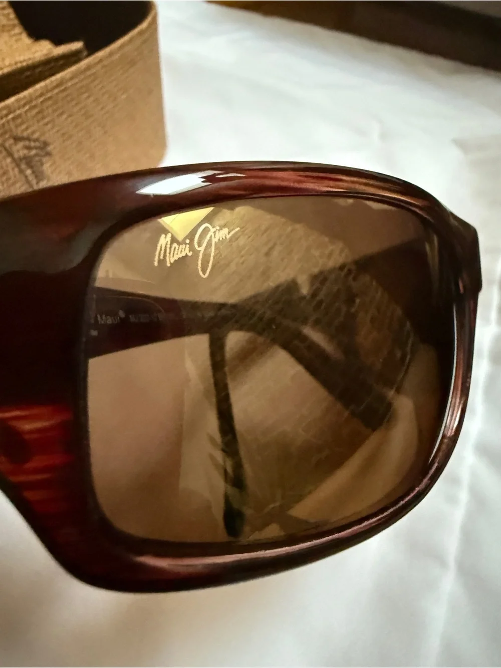 Maui Jim Tortoise Brown Frame Sunglasses